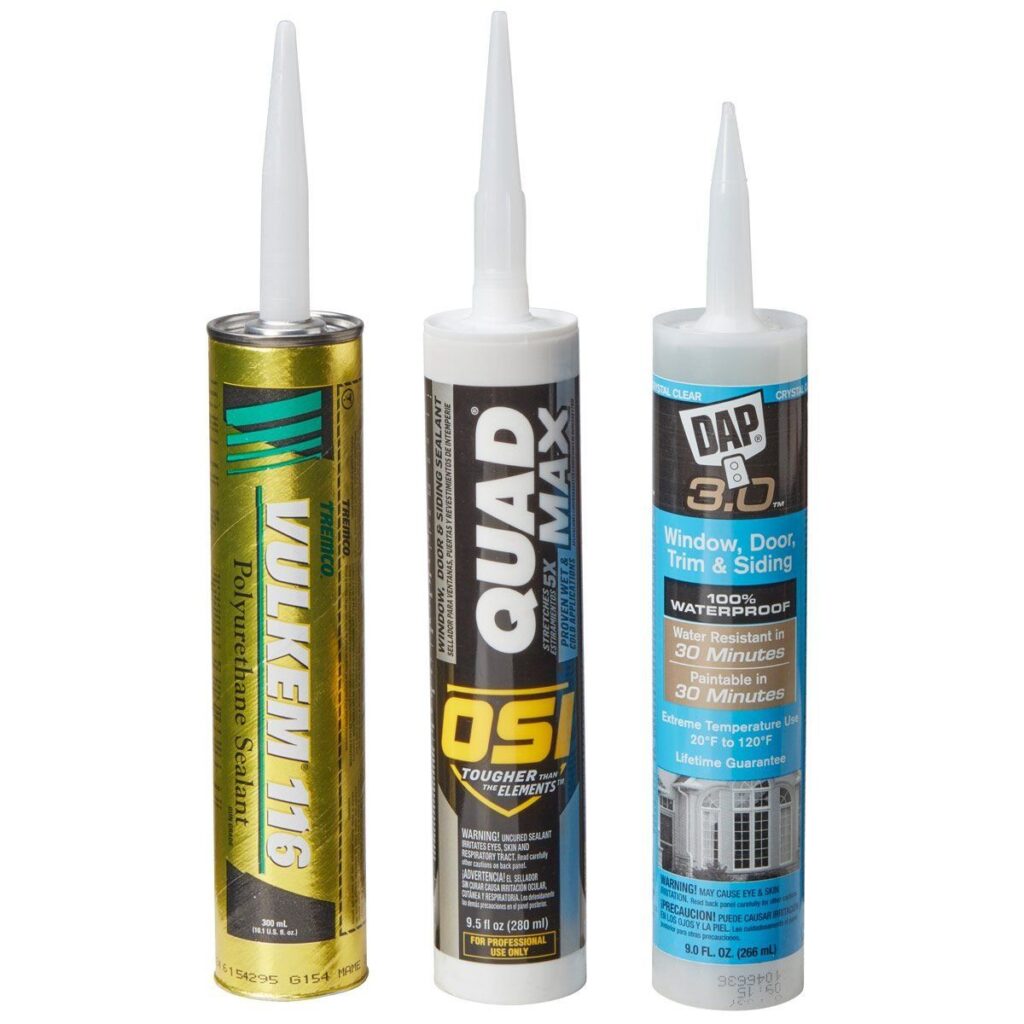 caulk tubes