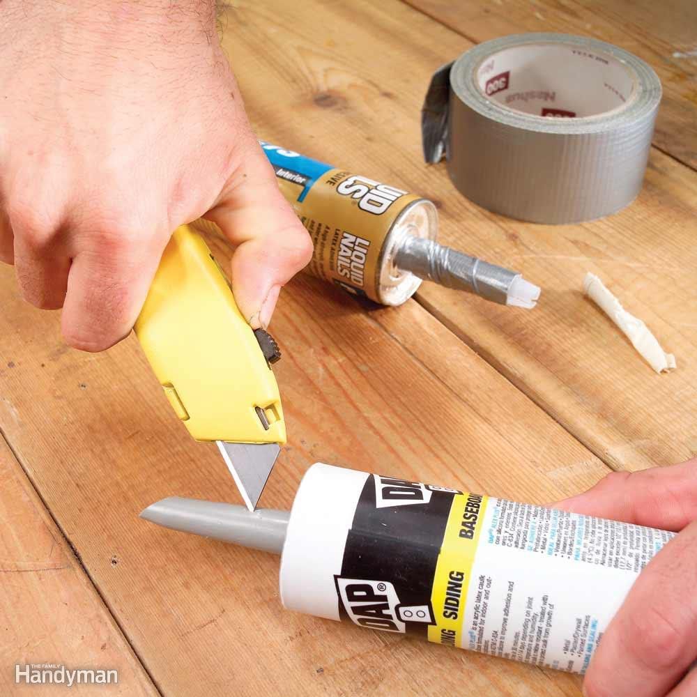 tools for caulking