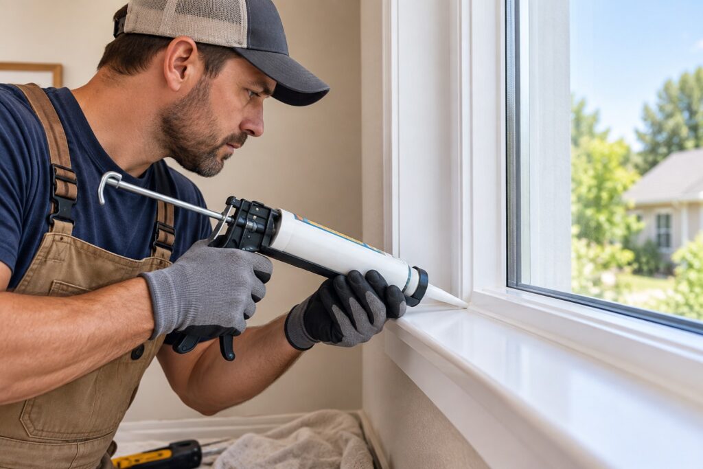 fixdaily window caulking under 1mb